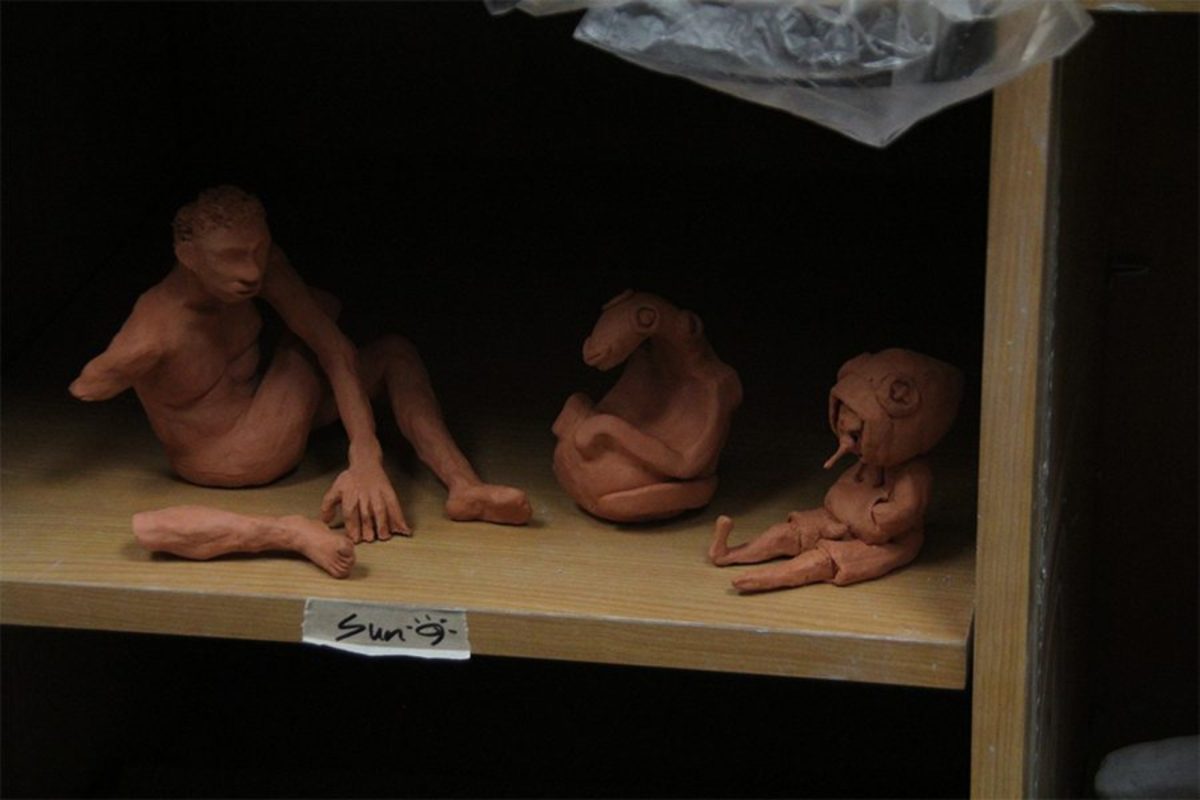 AP 3-D Art and Design students are developing college-ready portfolios through creative experimentation, personal themes, and challenging deadlines while preparing for future art programs.