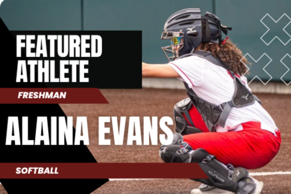Wingspan's Featured Athlete for 2/26 is varsity softball player, freshman Alaina Evans.