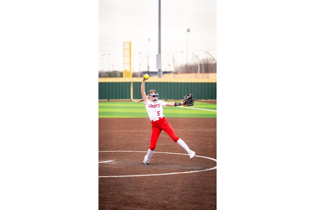Freshman pitcher Beckley Baumgart (5) 