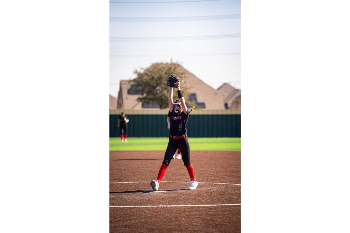 Freshman pitcher Beckley Baumgart (5) 