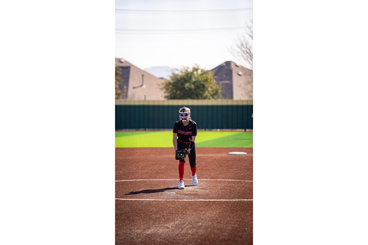 Freshman pitcher Beckley Baumgart (5) 