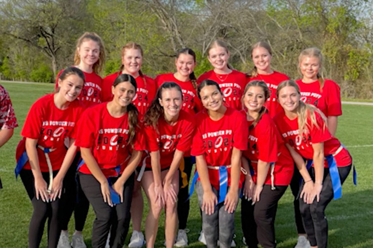The annual powderpuff game at Bacchus Park brought juniors and seniors together to celebrate tradition, build school spirit, and inspire more girls to get involved in flag football.