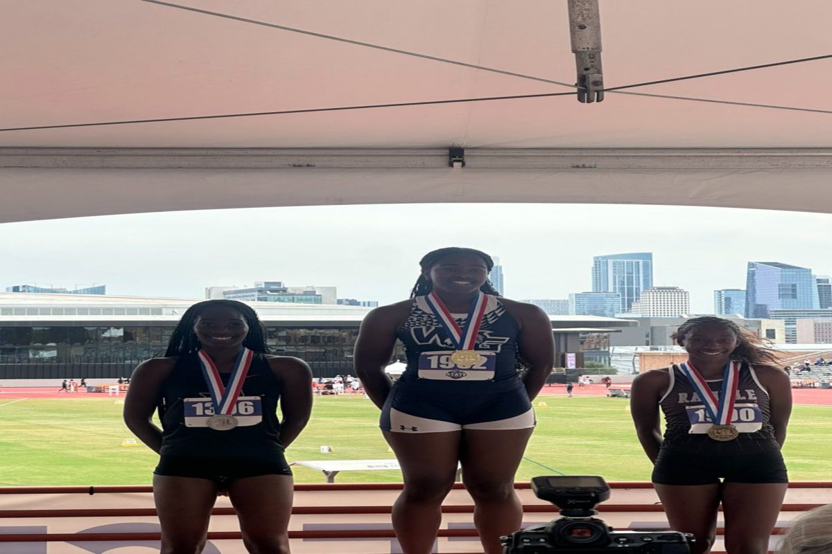 This season might have been senior Jade-Ashley Burrowes’ first time competing at the state level in triple jump, but you wouldn’t know that by looking at her results. Burrowes placed second in her event at the track and field state meet hosted by the University of Texas over the weekend.